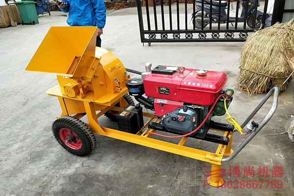 可移動木材粉碎機